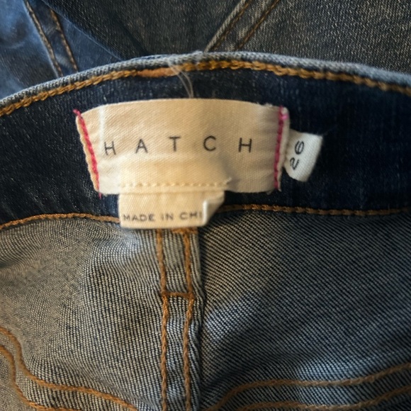 Hatch Collection Under The Bump Slim Maternity Iran in Blue - Picture 11 of 12